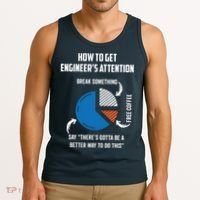 Engineer Funny Tee For Electrical Mechanical Civil Computer Tank Top thumb 3