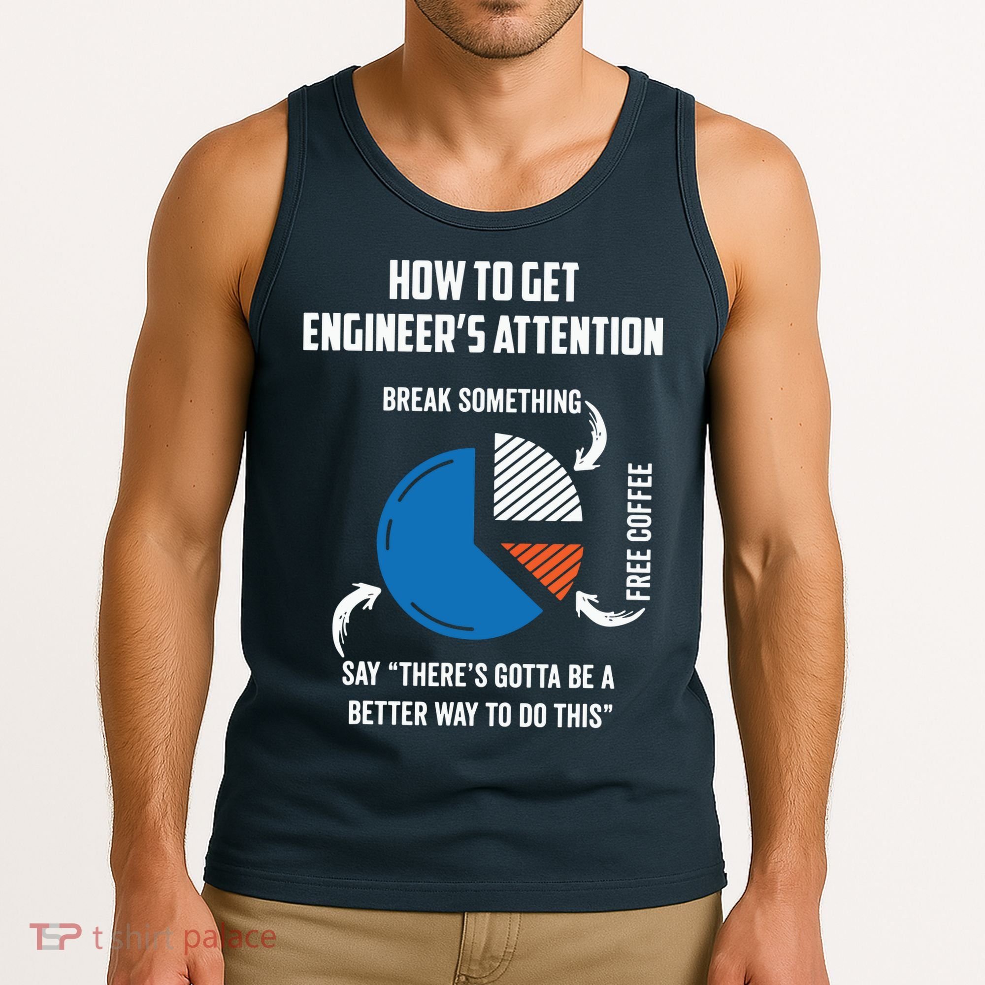 Engineer Funny Tee For Electrical Mechanical Civil Computer Tank Top