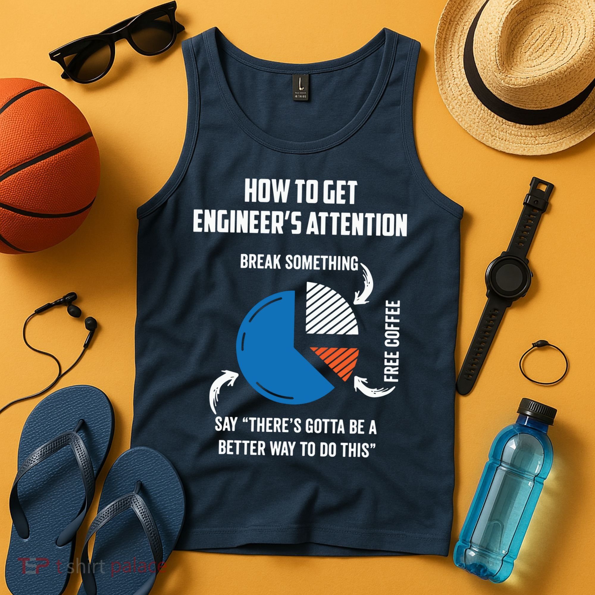 Engineer Funny Tee For Electrical Mechanical Civil Computer Tank Top