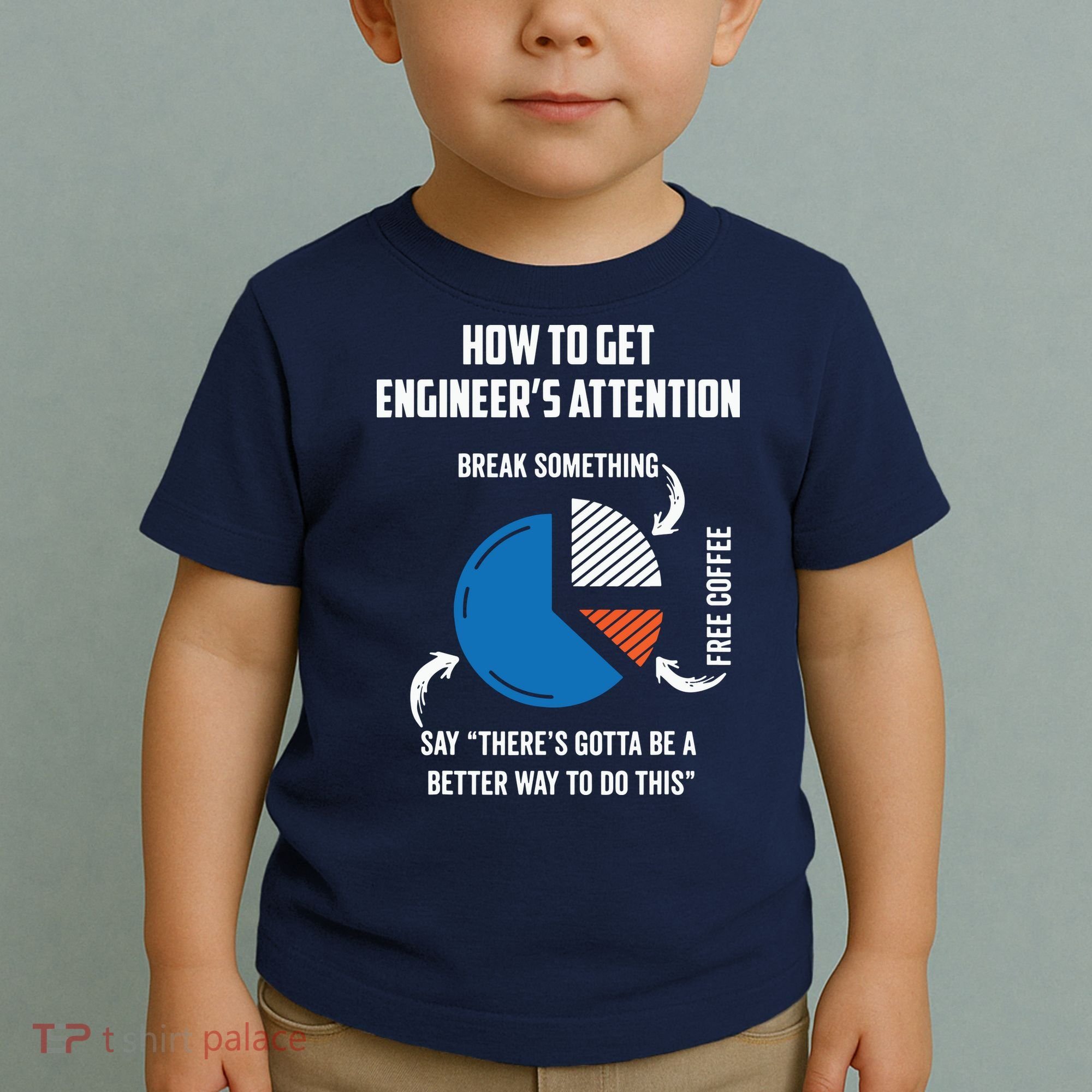 Engineer Funny Tee For Electrical Mechanical Civil Computer Toddler T-Shirt