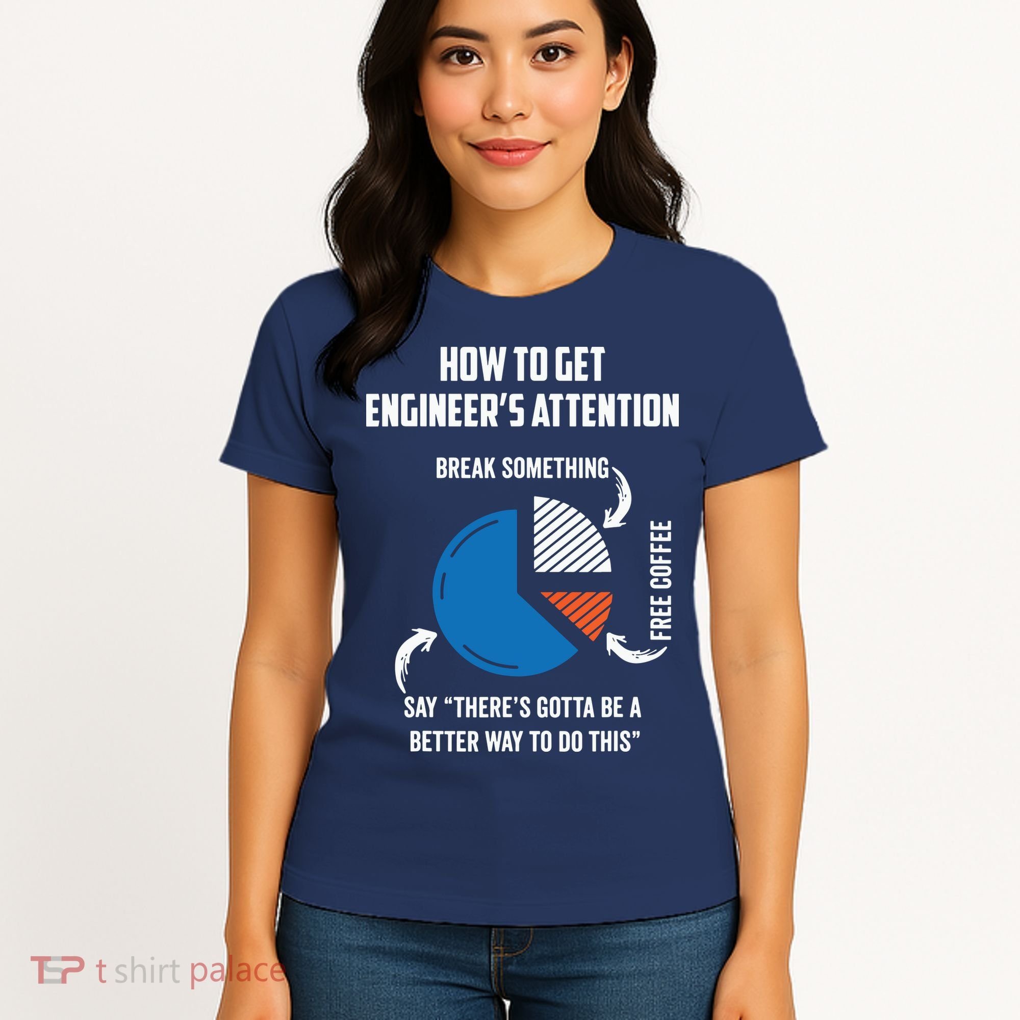 Engineer Funny Tee For Electrical Mechanical Civil Computer Women's T-Shirt