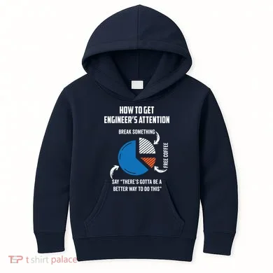 Engineer Funny Tee For Electrical Mechanical Civil Computer Kids Hoodie
