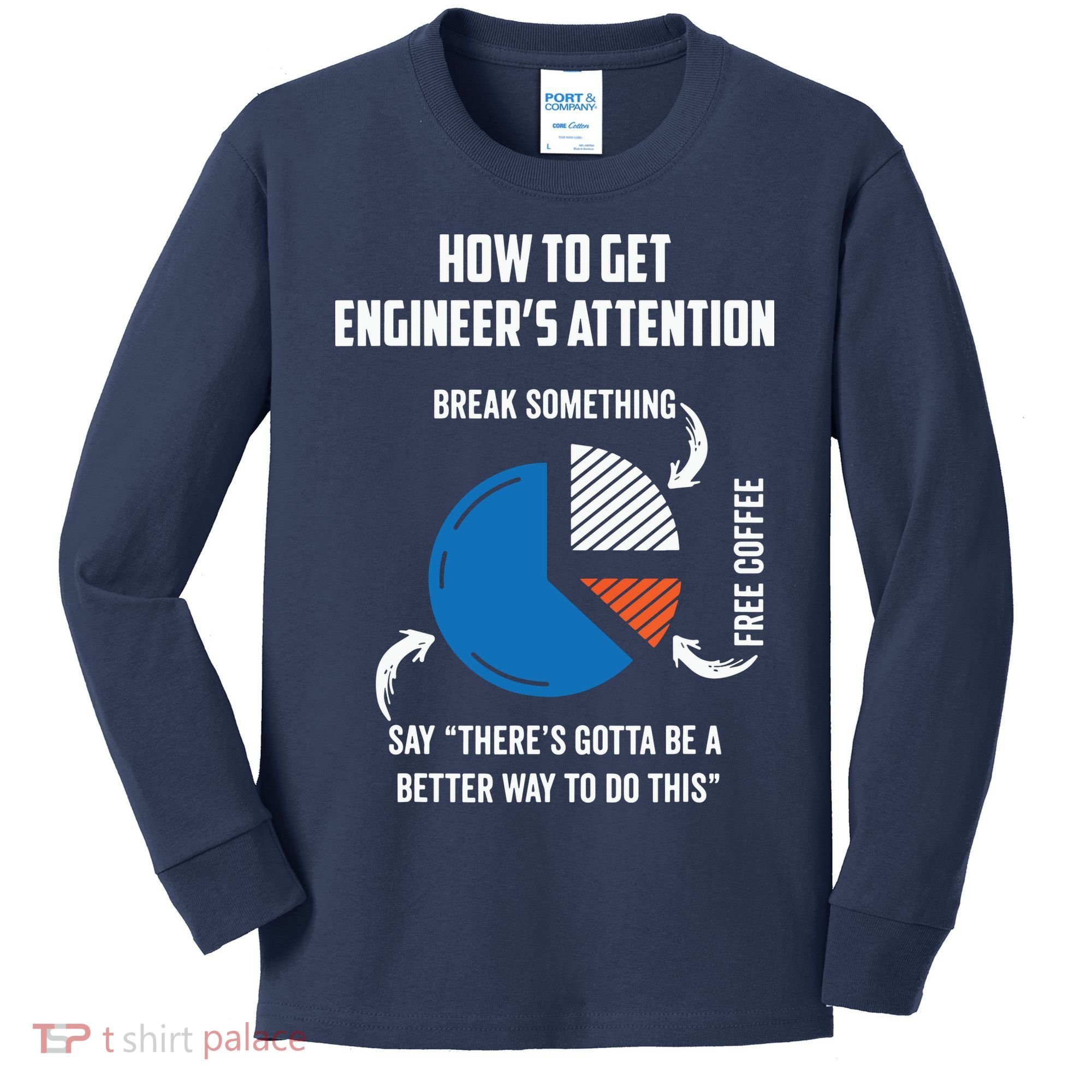 Engineer Funny Tee For Electrical Mechanical Civil Computer Kids Long Sleeve Shirt
