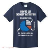 Engineer Funny Tee For Electrical Mechanical Civil Computer Kids T-Shirt thumb 0