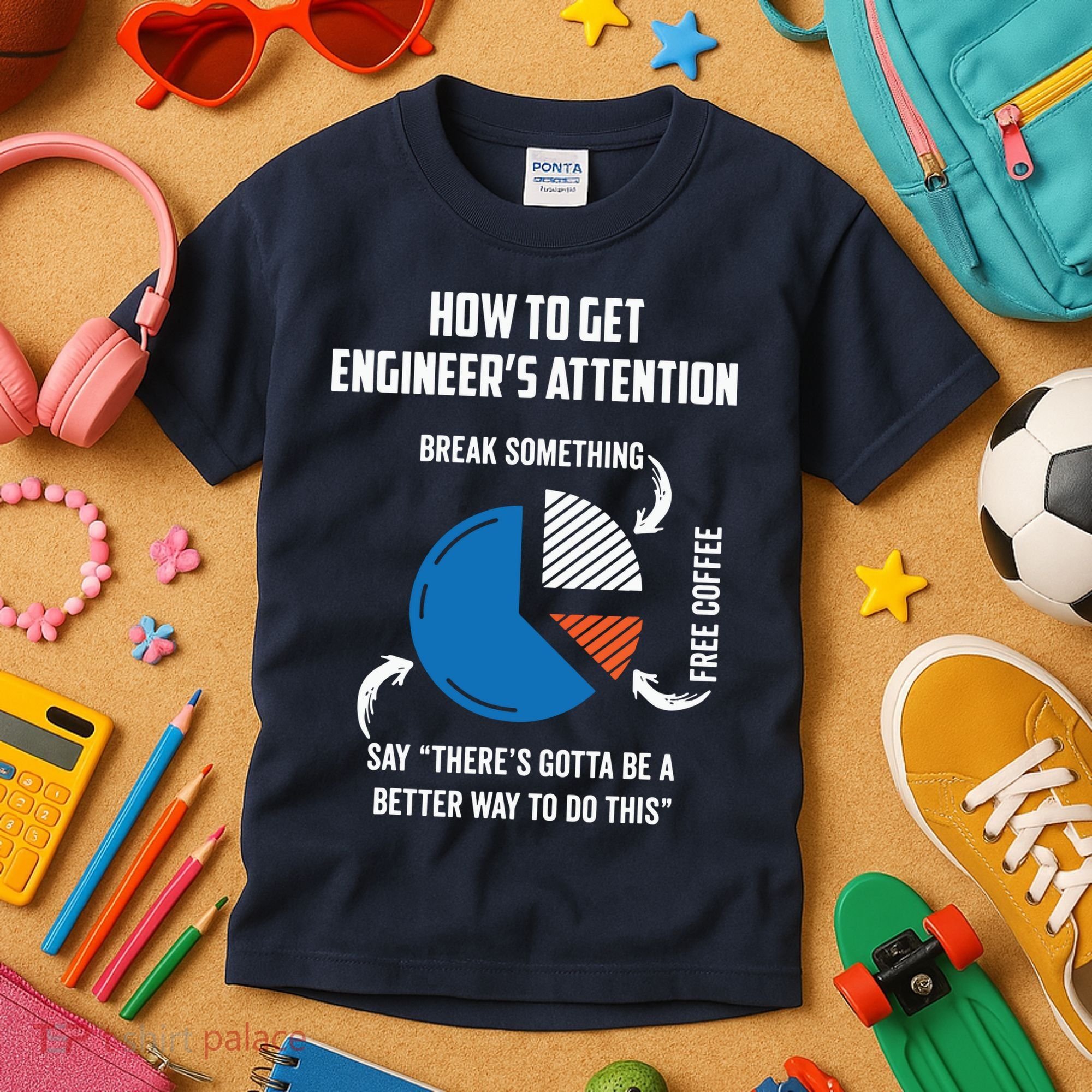 Engineer Funny Tee For Electrical Mechanical Civil Computer Kids T-Shirt