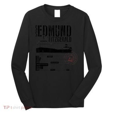 Edmund Fitzgerald US vintage Gitche Gumee Long Sleeve Shirt