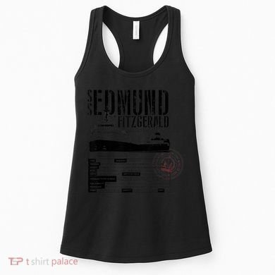 Edmund Fitzgerald US vintage Gitche Gumee Women's Tank Top