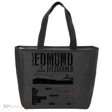 Edmund Fitzgerald US vintage Gitche Gumee Tote Bag