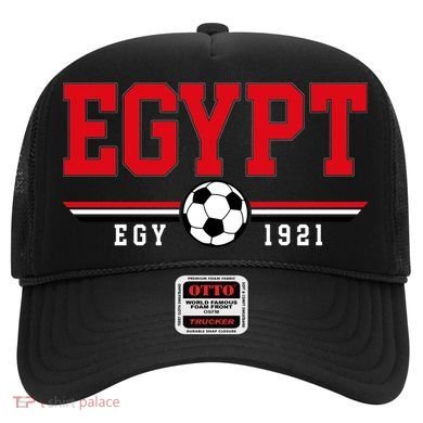Egypt Futbol World Soccer Team Crest Hat