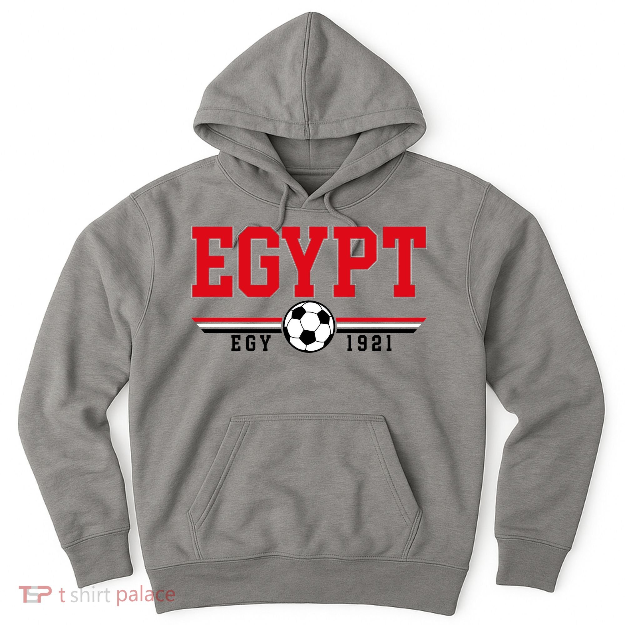 Egypt Futbol World Soccer Team Crest Hoodie