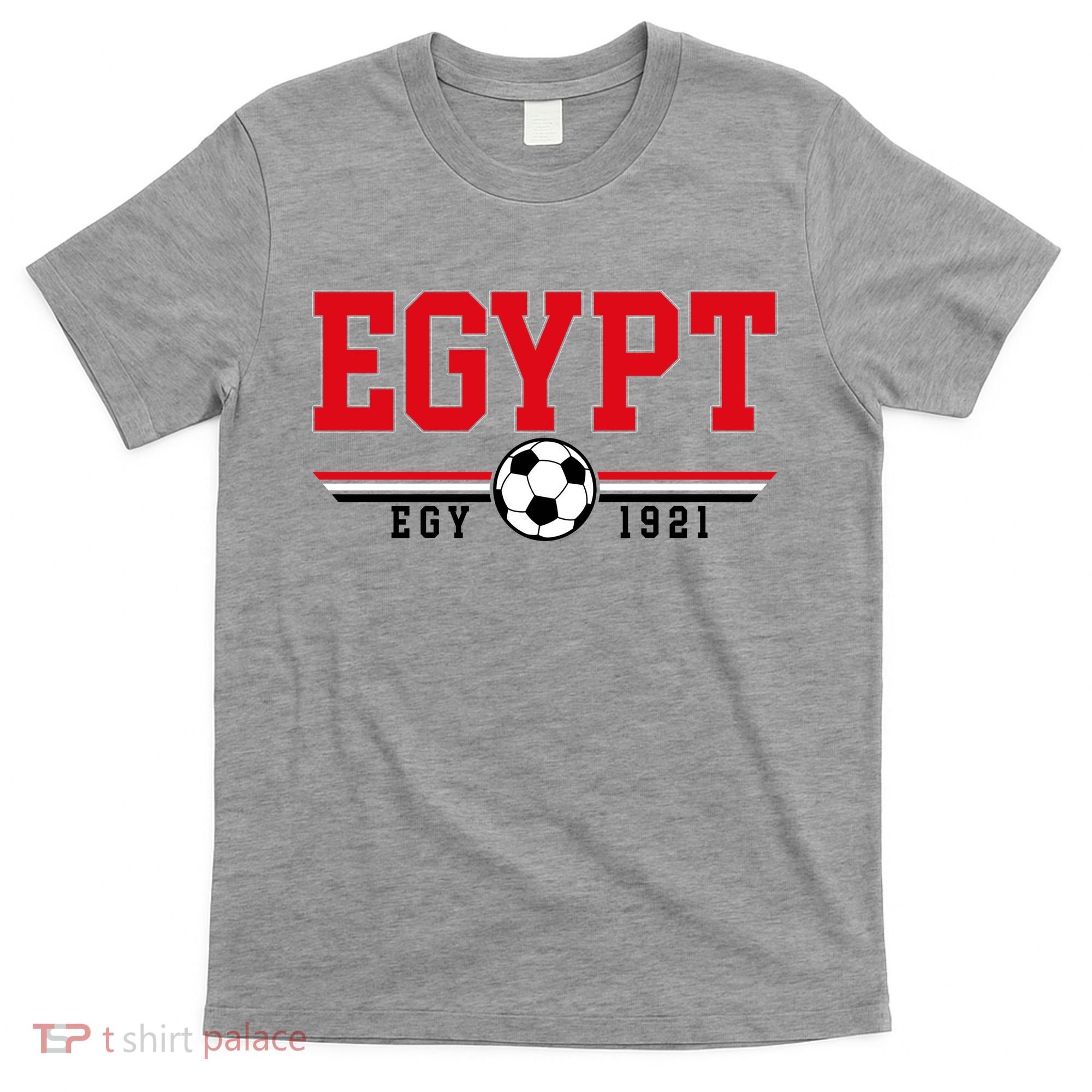 Egypt Futbol World Soccer Team Crest T-Shirt