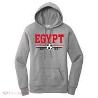 Egypt Futbol World Soccer Team Crest Women's Hoodie thumb 0