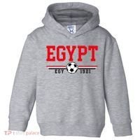 Egypt Futbol World Soccer Team Crest Toddler Hoodie thumb 0
