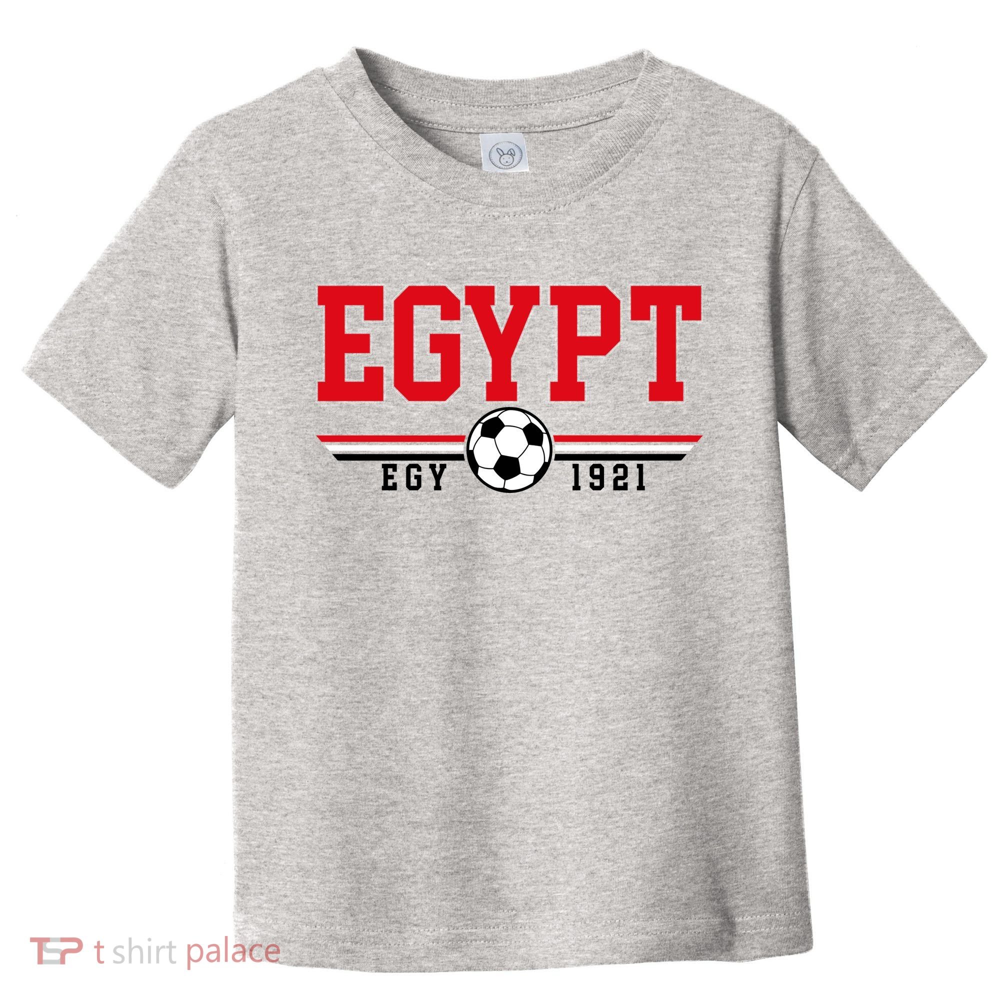 Egypt Futbol World Soccer Team Crest Toddler T-Shirt
