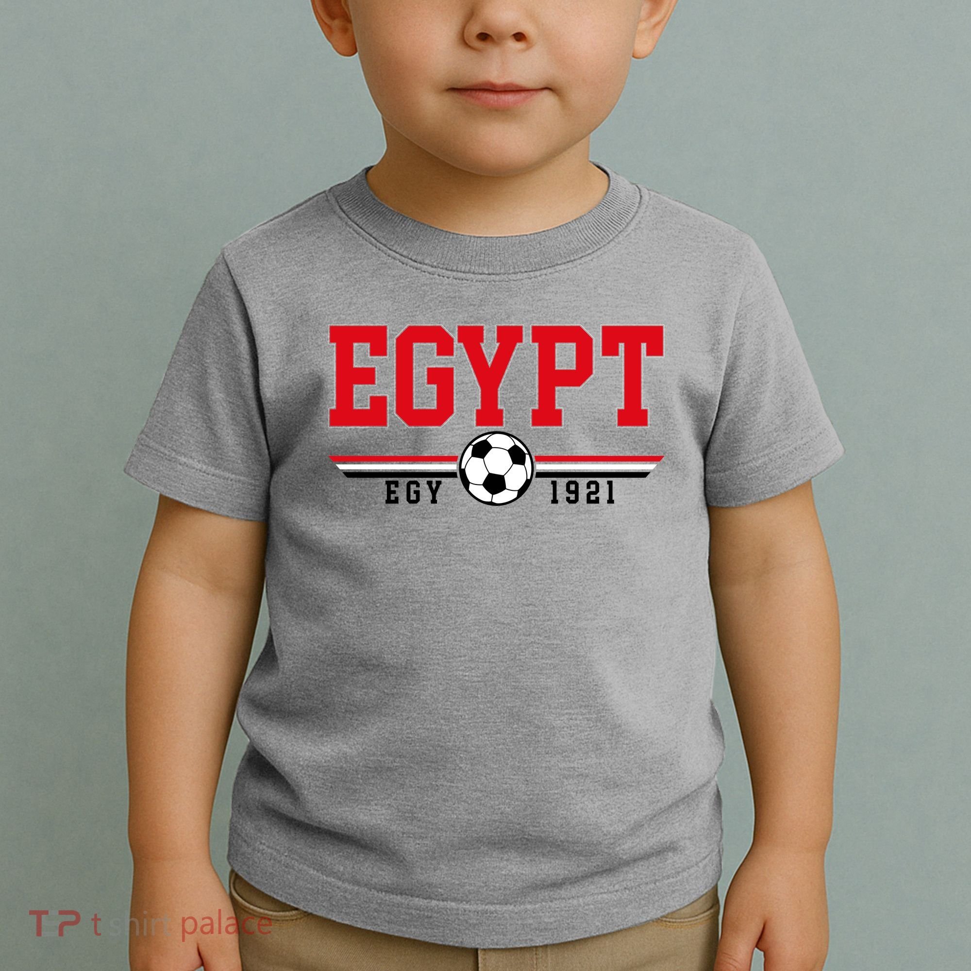 Egypt Futbol World Soccer Team Crest Toddler T-Shirt