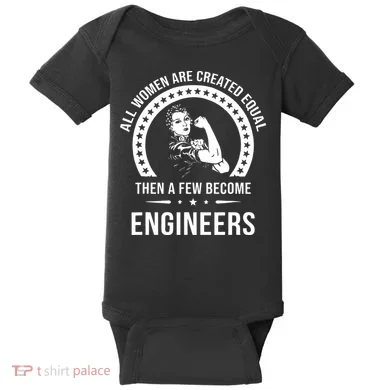 Engineer For Women Engineer Baby Bodysuit