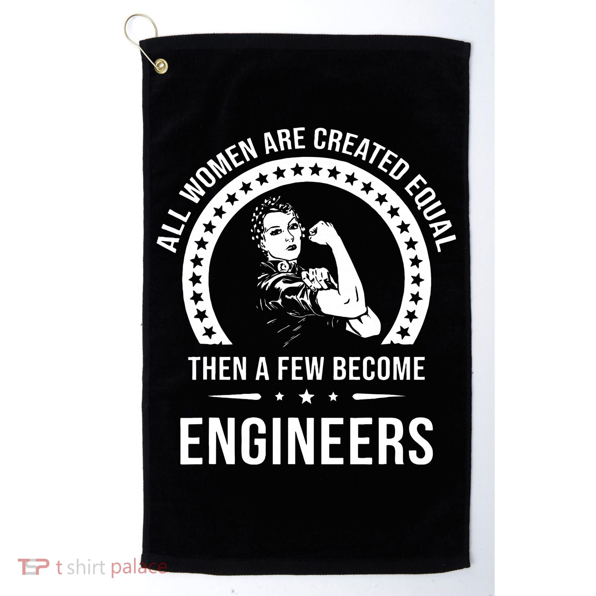 Engineer For Women Engineer Golf Towel