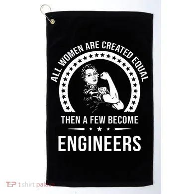 Engineer For Women Engineer Golf Towel