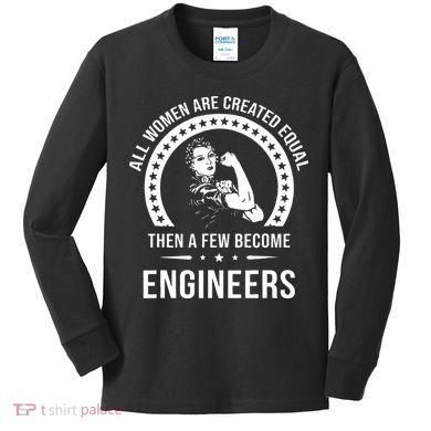 Engineer For Women Engineer Kids Long Sleeve Shirt