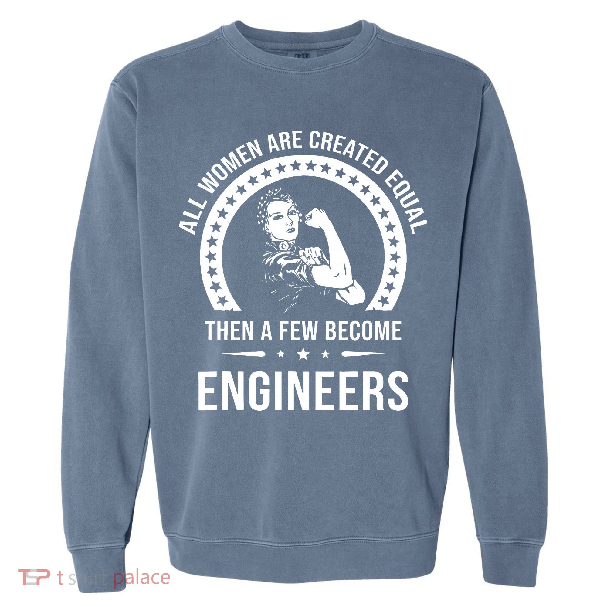 Engineer For Women Engineer Garment-Dyed Sweatshirt
