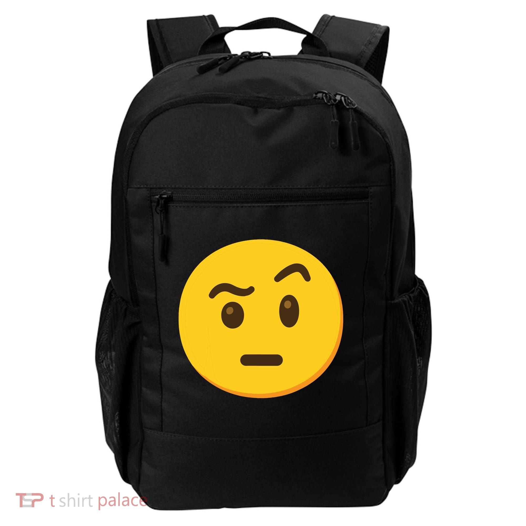 Emoticon Face With Raised Eyebrow Gift Backpack