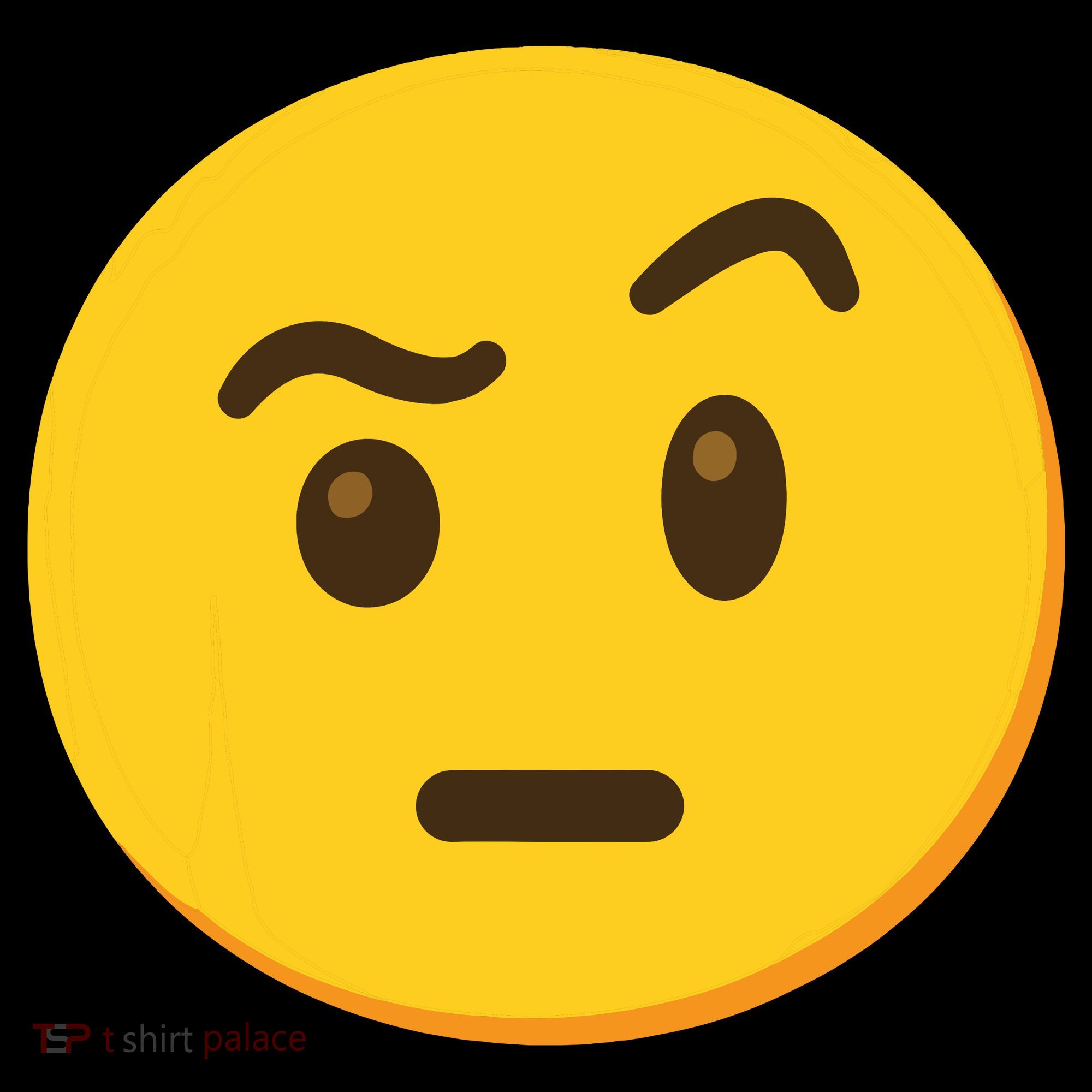 Emoticon Face With Raised Eyebrow Gift Coaster