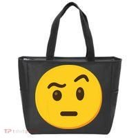 Emoticon Face With Raised Eyebrow Gift Tote Bag thumb 0