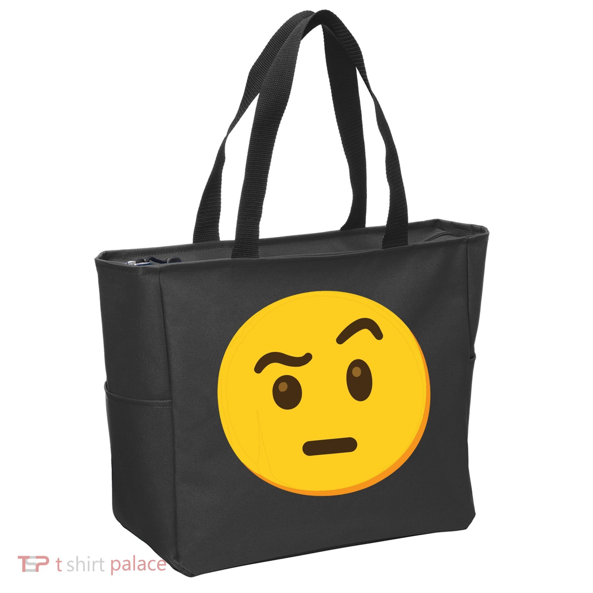Emoticon Face With Raised Eyebrow Gift Tote Bag