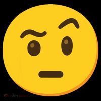 Emoticon Face With Raised Eyebrow Gift Tote Bag thumb 4