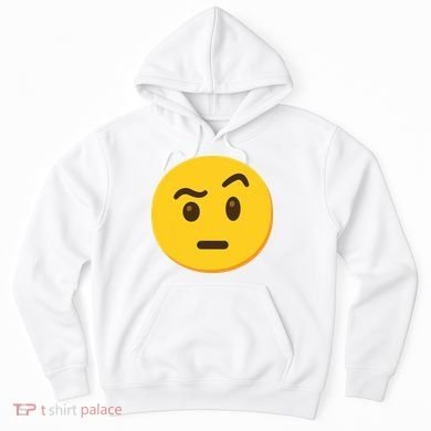 Emoticon Face With Raised Eyebrow Gift Hoodie