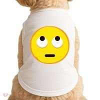 Emoticon Face With Rolling Eyes Eye Roll Emoticon Gift Doggie Tank thumb 0