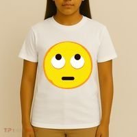Emoticon Face With Rolling Eyes Eye Roll Emoticon Gift T-Shirt thumb 4