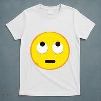 Emoticon Face With Rolling Eyes Eye Roll Emoticon Gift T-Shirt thumb 5