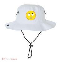 Emoticon Face With Rolling Eyes Eye Roll Emoticon Gift Bucket Hat thumb 0