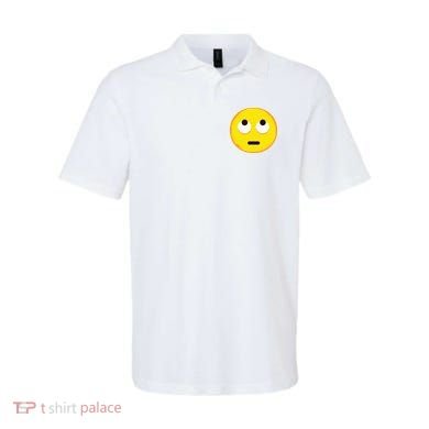 Emoticon Face With Rolling Eyes Eye Roll Emoticon Gift Polo