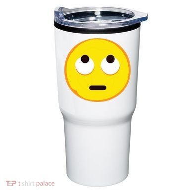 Emoticon Face With Rolling Eyes Eye Roll Emoticon Gift Tumbler