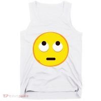 Emoticon Face With Rolling Eyes Eye Roll Emoticon Gift Tank Top thumb 0