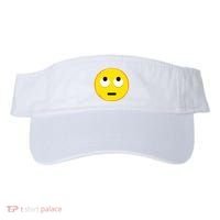 Emoticon Face With Rolling Eyes Eye Roll Emoticon Gift Visor thumb 0