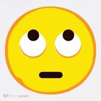 Emoticon Face With Rolling Eyes Eye Roll Emoticon Gift Women's T-Shirt thumb 6