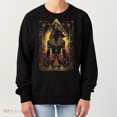 Egyptian Gods Anubis Ra Ruler Egyptian God Women's Sweatshirt