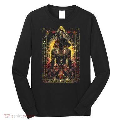 Egyptian Gods Anubis Ra Ruler Egyptian God Long Sleeve Shirt