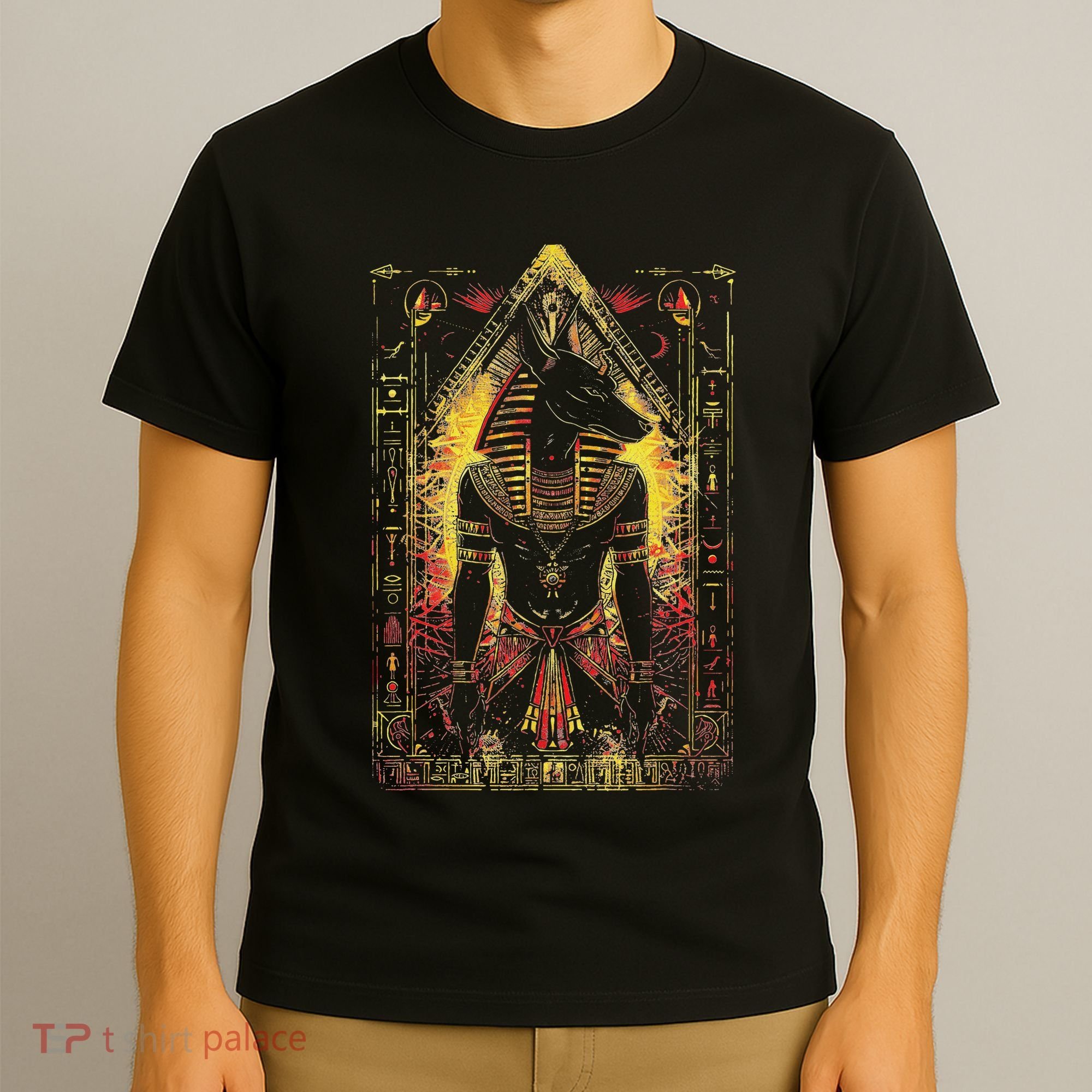 Egyptian Gods Anubis Ra Ruler Egyptian God T-Shirt