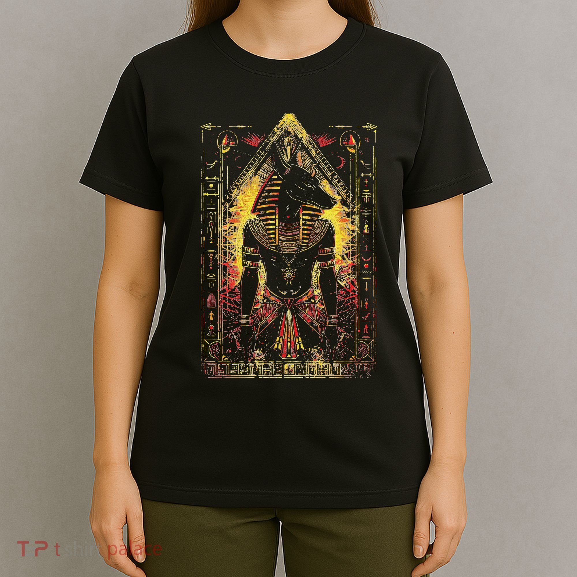 Egyptian Gods Anubis Ra Ruler Egyptian God T-Shirt