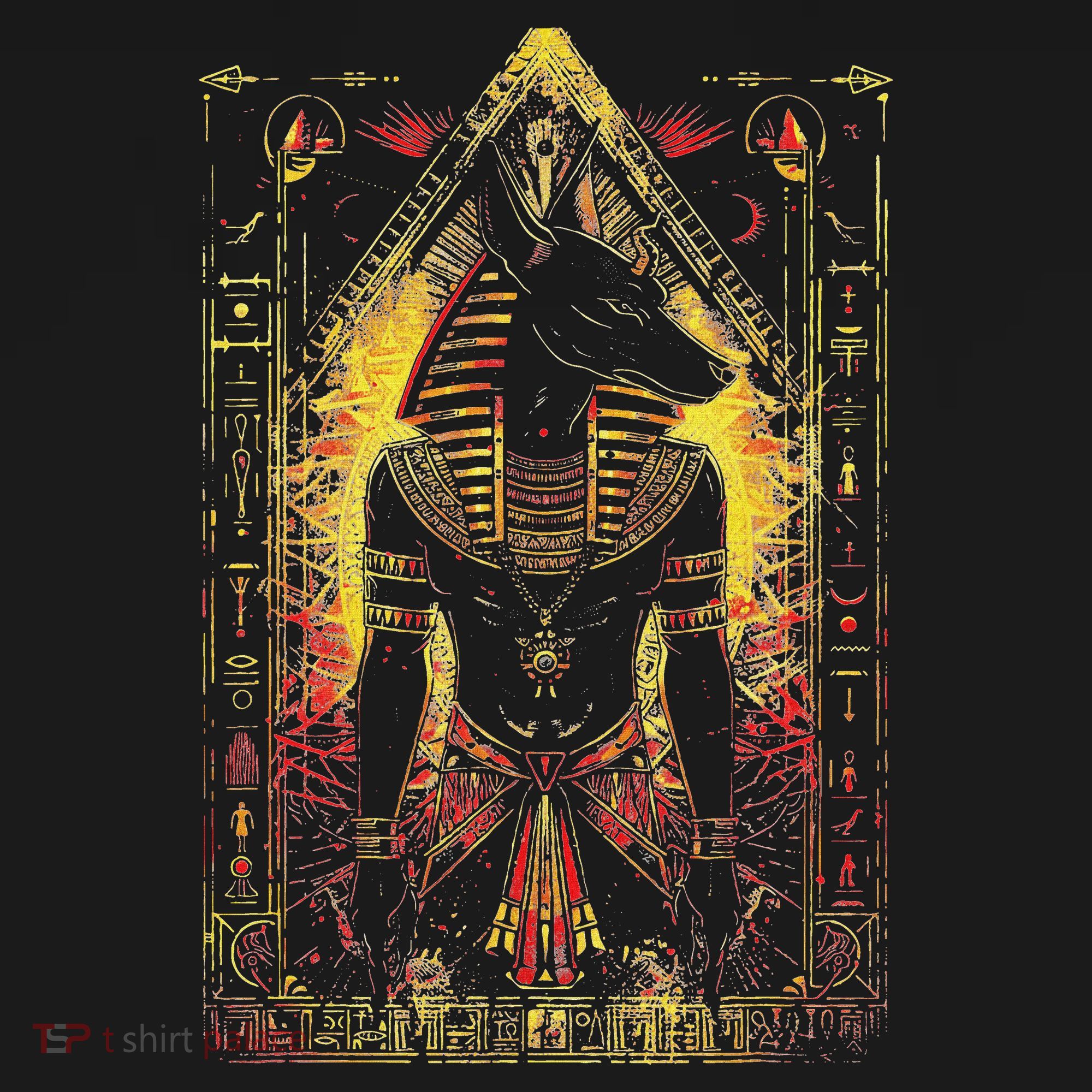 Egyptian Gods Anubis Ra Ruler Egyptian God T-Shirt
