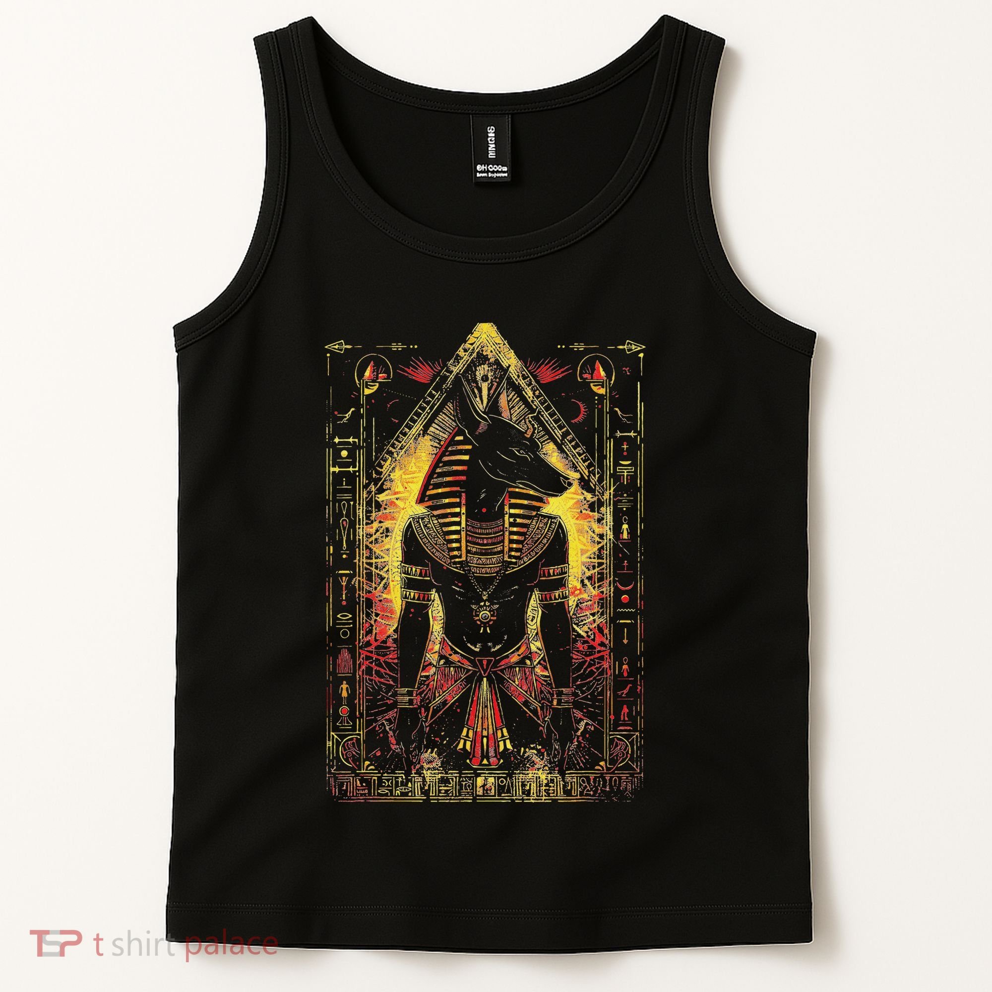 Egyptian Gods Anubis Ra Ruler Egyptian God Tank Top