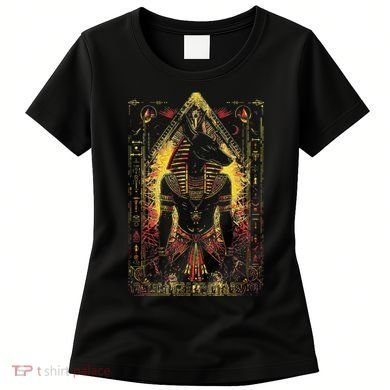 Egyptian Gods Anubis Ra Ruler Egyptian God Women's T-Shirt