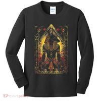 Egyptian Gods Anubis Ra Ruler Egyptian God Kids Long Sleeve Shirt thumb 0