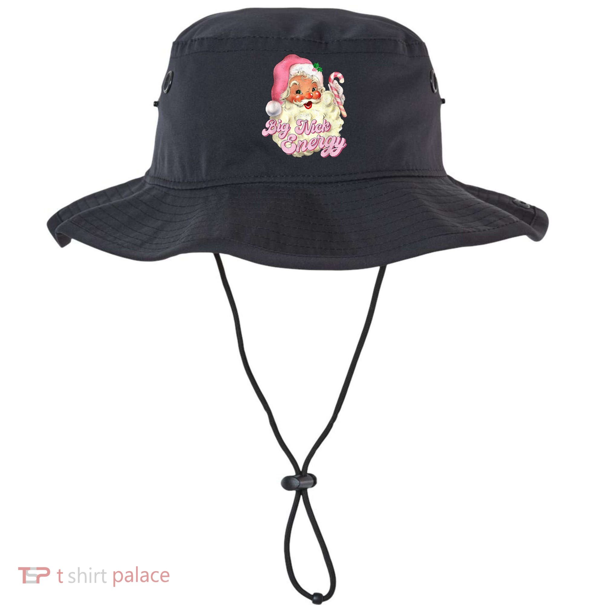 Etro Groovy Big Nick Santa Energy Pink Santa Christmas Xmas Bucket Hat