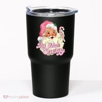 Etro Groovy Big Nick Santa Energy Pink Santa Christmas Xmas Tumbler thumb 0