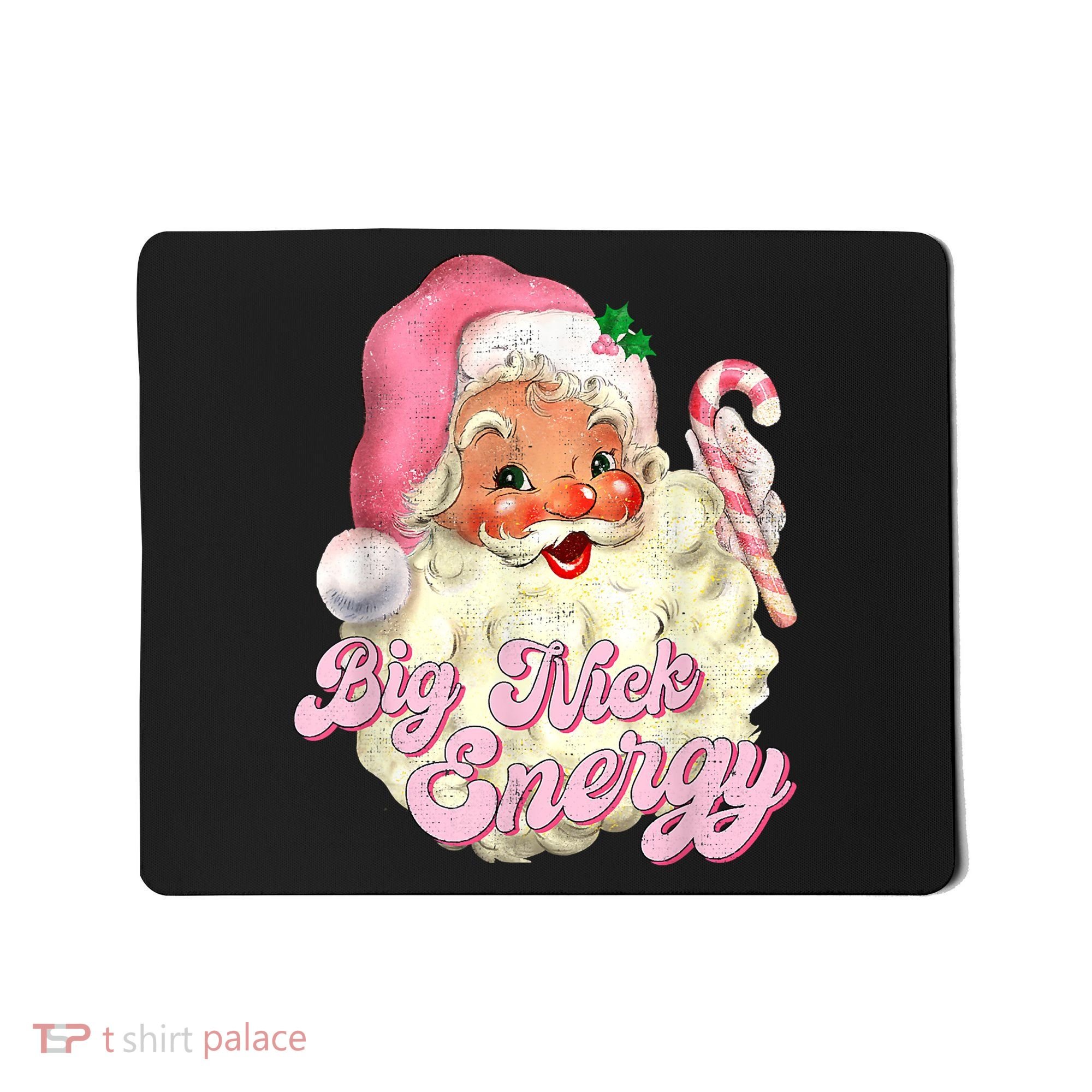 Etro Groovy Big Nick Santa Energy Pink Santa Christmas Xmas Mousepad